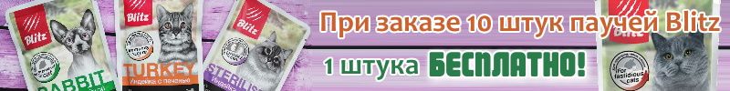 533.ЗооМир. 3,5 тысячи зоотоваров. Blitz: бери 10 пакетиков корма - плати за 9!