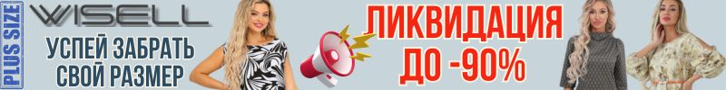 517.Wisell закрывается! Ликвидация остатков! Успей купить, пока всё не разобрали!До 62 размера