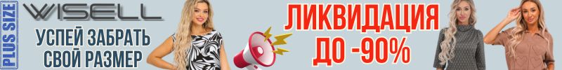 526.Wisell закрывается! Ликвидация остатков! Успей купить, пока всё не разобрали!До 62 размера