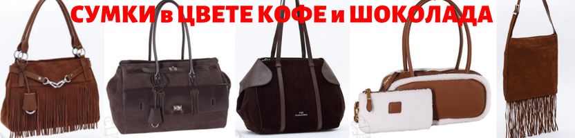 Polina&Eiterou. Сумки в сочных оттенках кофе, карамели и шоколада. Кожа и замша.