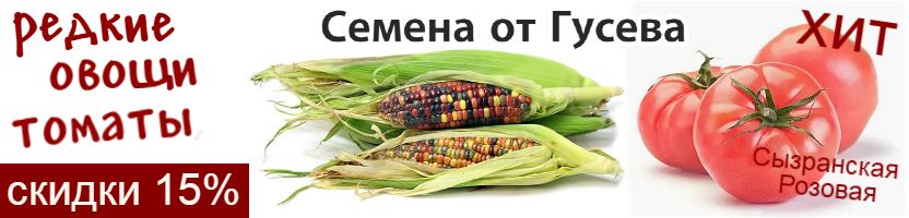 Дом помидоров. Семена от Гусева. Предзаказ. Скидки 15%.