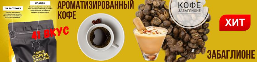 Lemur Coffee. Забаглионе или Бейлиз? Самые хитовые вкусы АРОМА-КОФЕ. Пробуем за 234 руб.!
