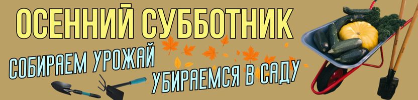 САД Сима-Ленд. Открываем осенний сезон! Собираем урожай, убираемся в саду! Новые скидки!